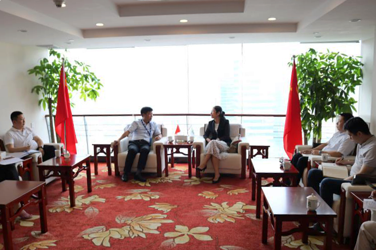 广东省环境权益交易所有限公司来访南方环境